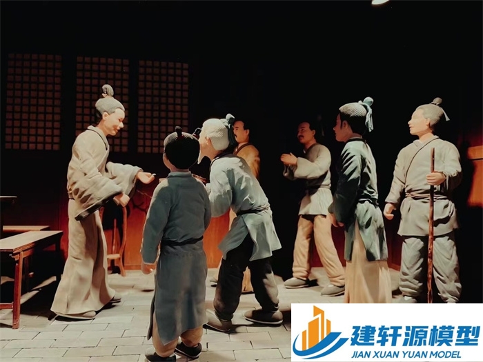 前进喻侃压粮饷军场景
