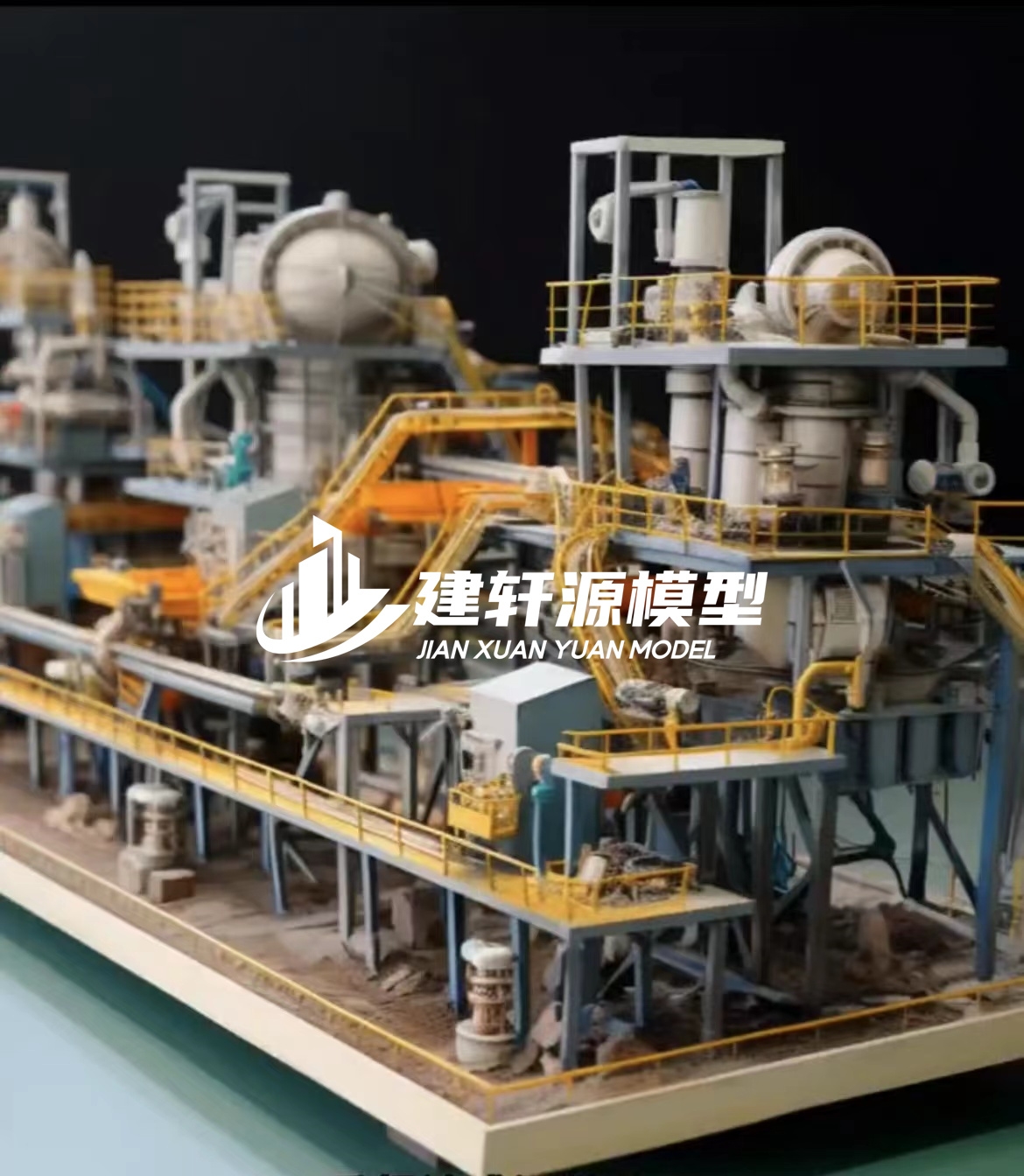 前进设备模型制作